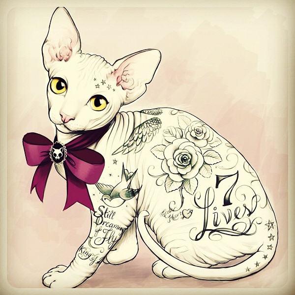 Tattoo Sketches by Tati Ferrigno