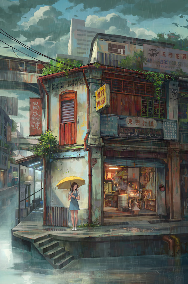 Anime Characters by Chong FeiGiap
