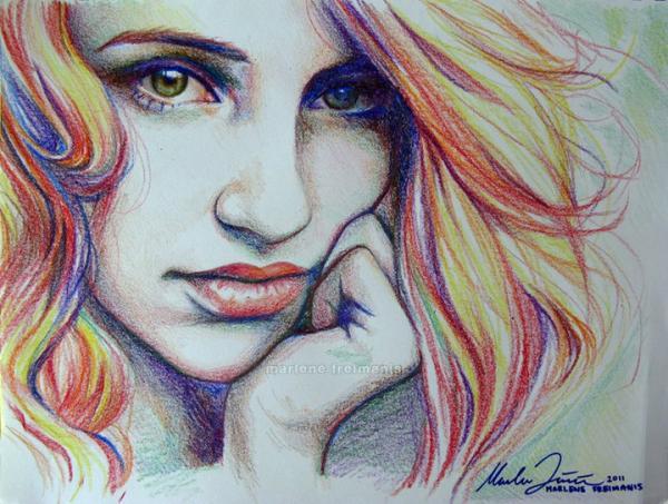 Portrait Illustrations by Marlene Freimanis