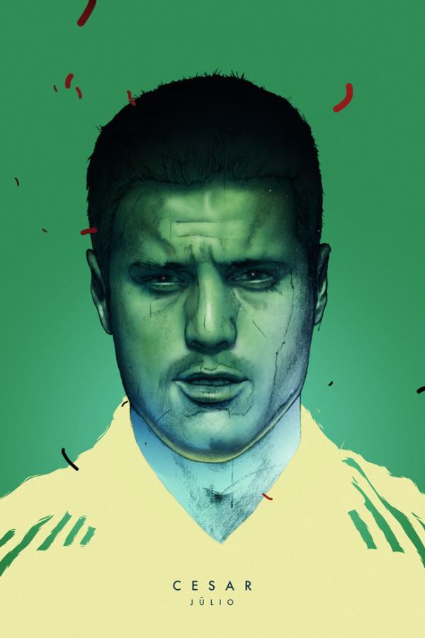 Portrait Illustrations by Grzegorz Domaradzki
