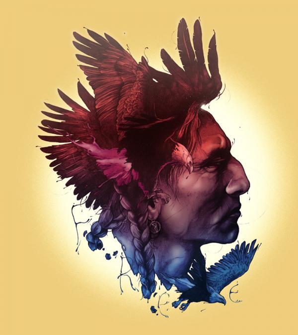 Portrait Illustrations by Grzegorz Domaradzki