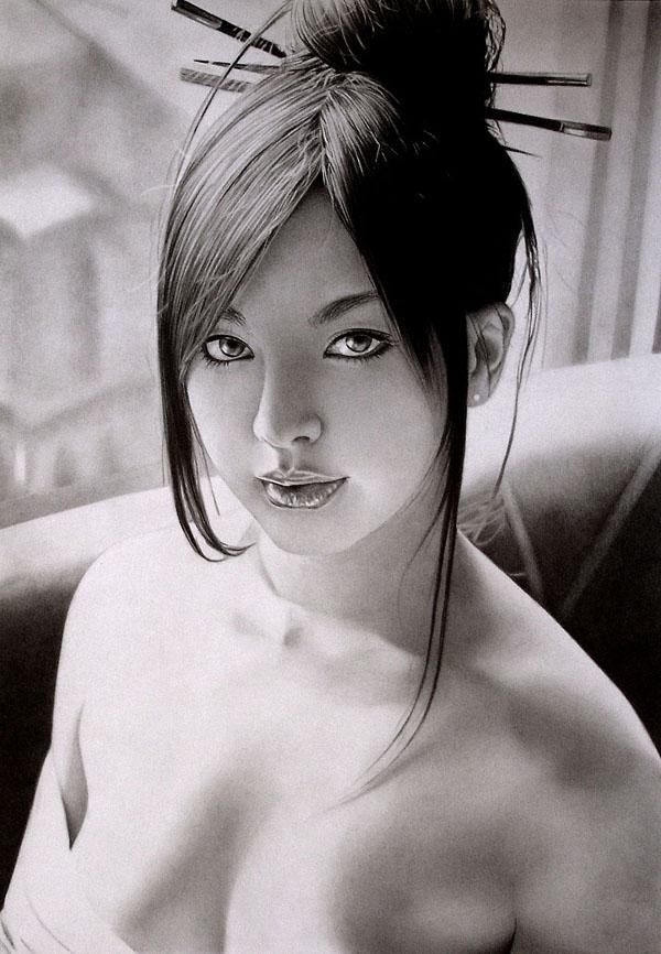 Pencil Drawings by Ken Lee