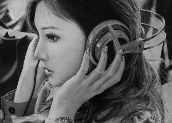 Pencil Drawings by Ken Lee