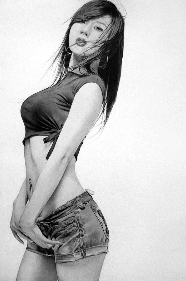 Pencil Drawings by Ken Lee