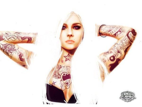 Tattoo Illustrations by Serch Galindo