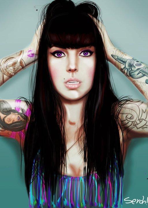 Tattoo Illustrations by Serch Galindo