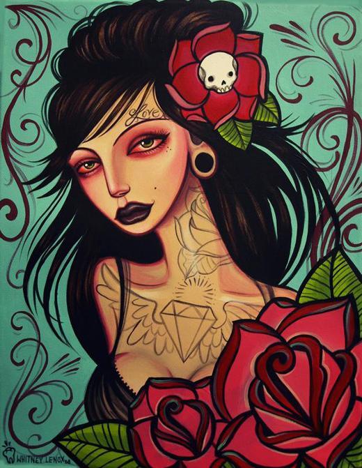 Tattoo Illustrations by Whitney Lenox