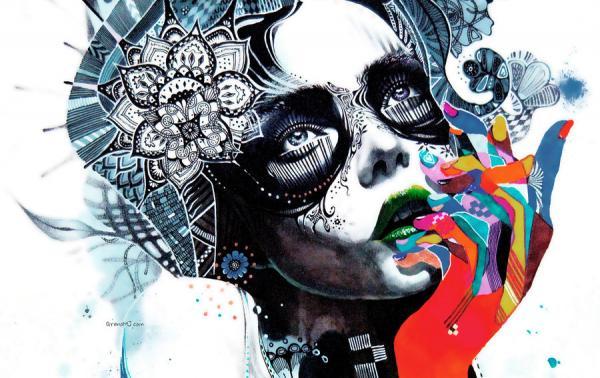 Mixed Media Illustrations by Minjae Lee