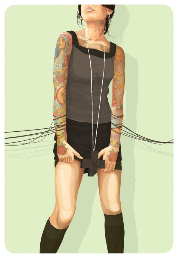 Tattoo Illustrations by Nik Truman