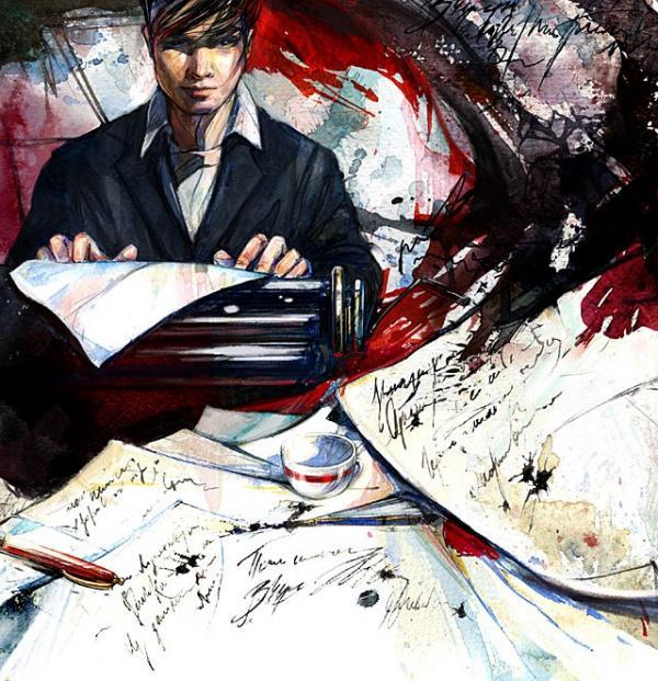 Illustrations of Detective Stories by Geliografic