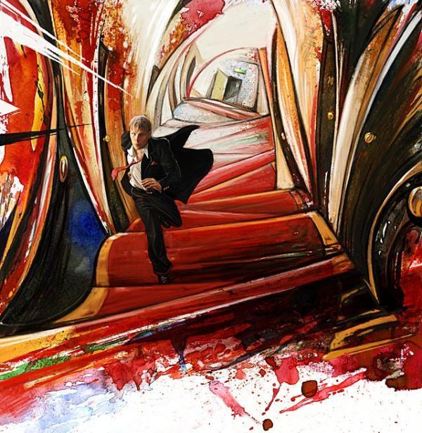 Illustrations of Detective Stories by Geliografic
