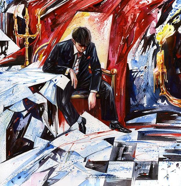 Illustrations of Detective Stories by Geliografic