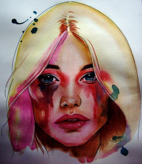 Mixed Media Paintings by Olga Noes