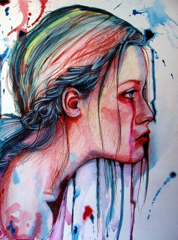 Mixed Media Paintings by Olga Noes
