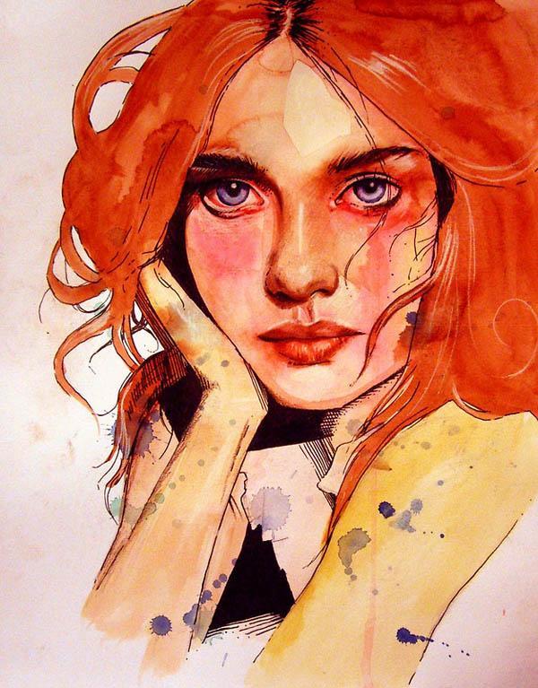 Mixed Media Paintings by Olga Noes