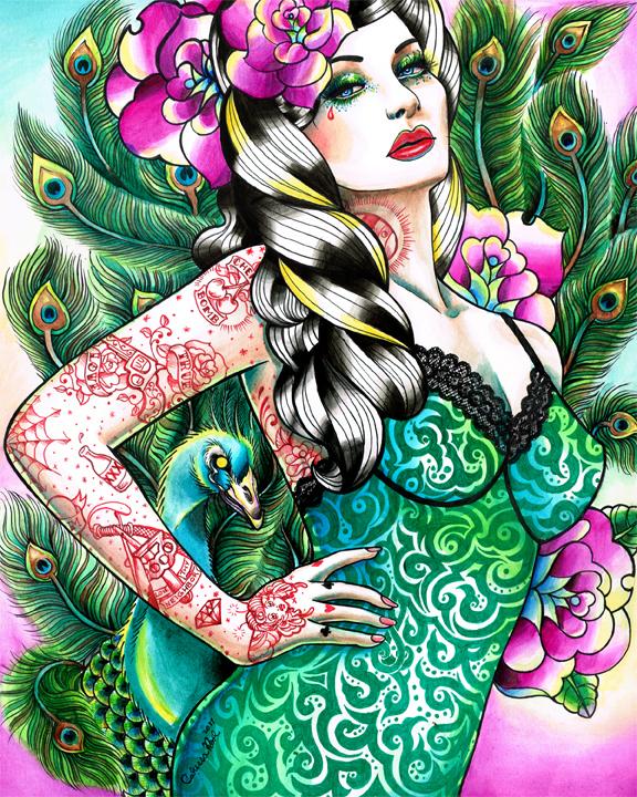 Tattoo Illustrations by Carissa Rose Stevens