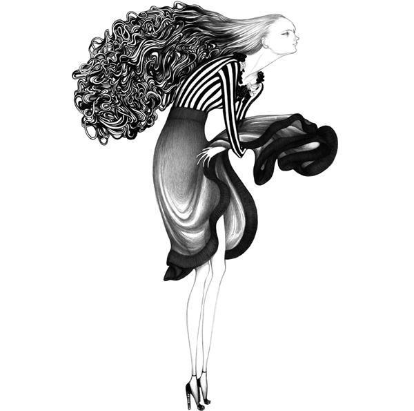 Fashion Illustrations by Laura Laine