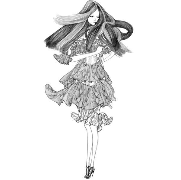 Fashion Illustrations by Laura Laine