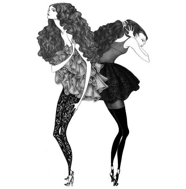 Fashion Illustrations by Laura Laine