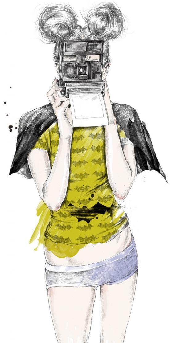 Fashion Illustrations by Esra Roise