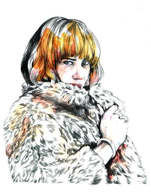Fashion Illustrations by Esra Roise