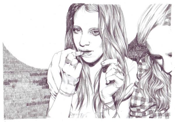 Fashion Illustrations by Esra Roise