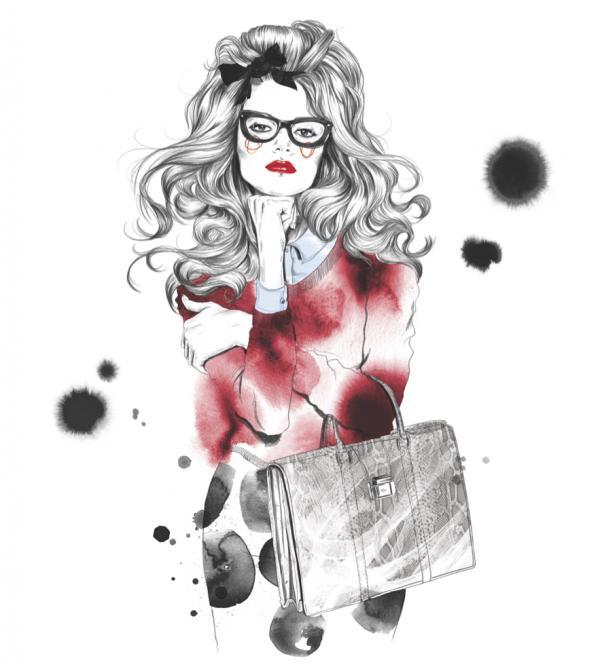 Fashion Illustrations by Esra Roise