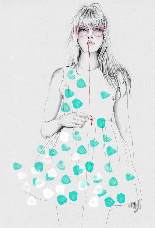 Fashion Illustrations by Esra Roise