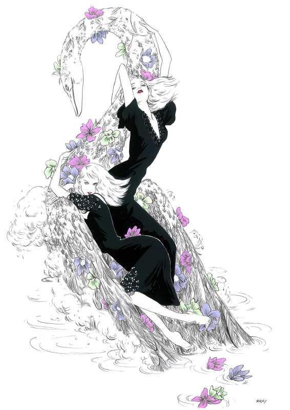 Fashion Illustrations by Richard Gray