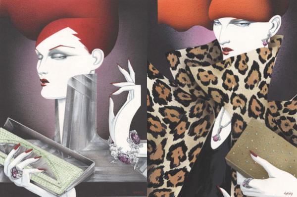 Fashion Illustrations by Richard Gray