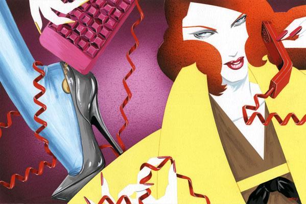 Fashion Illustrations by Richard Gray