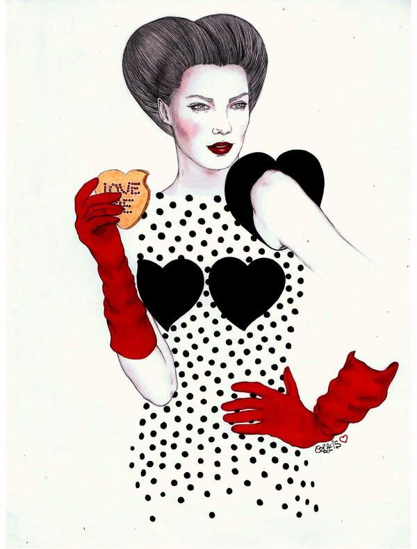 Fashion Illustrations by Maria Caleis