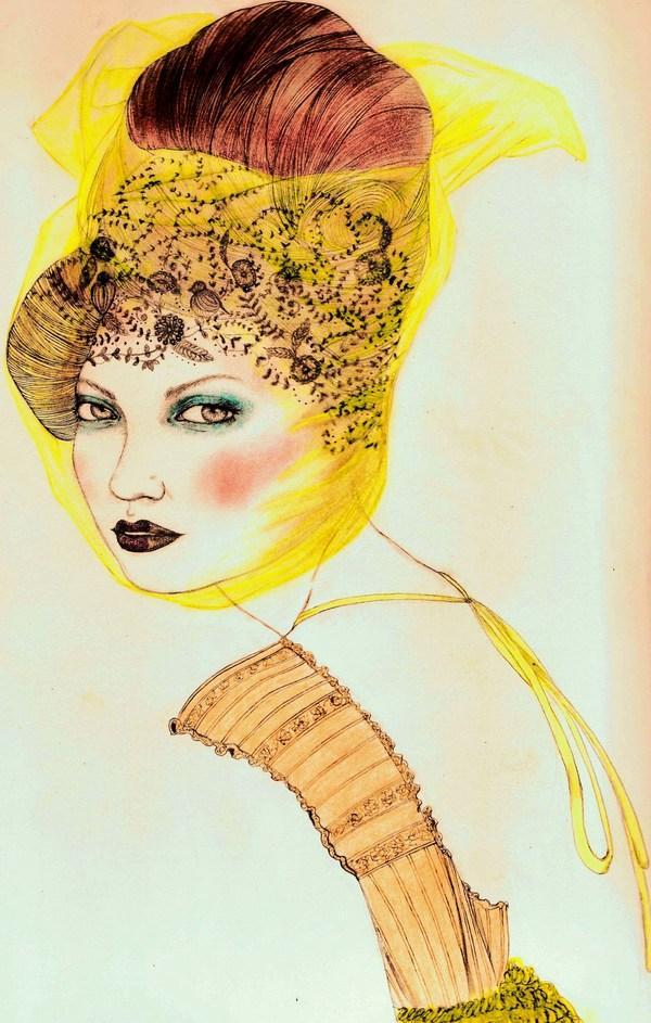 Fashion Illustrations by Maria Caleis