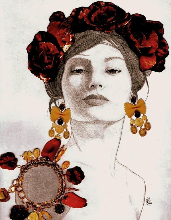 Fashion Illustrations by Maria Caleis