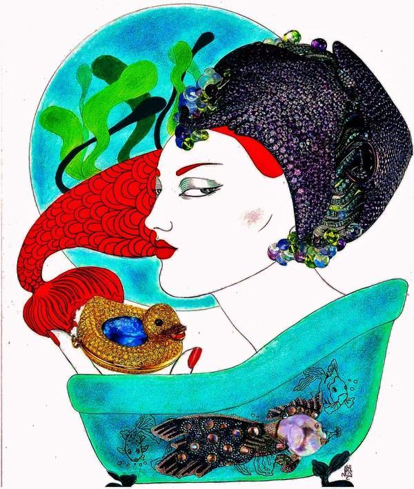 Fashion Illustrations by Maria Caleis