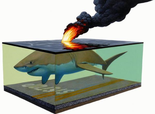 Scientific Textbook illustrations by Josh Keyes
