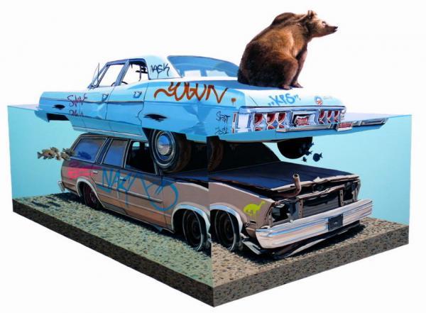 Scientific Textbook illustrations by Josh Keyes