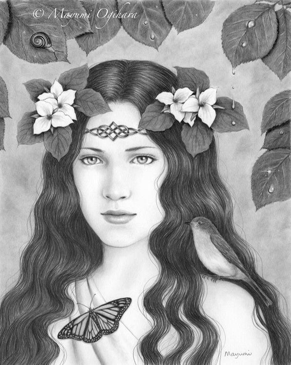 Pencil Art by Mayumi Ogihara