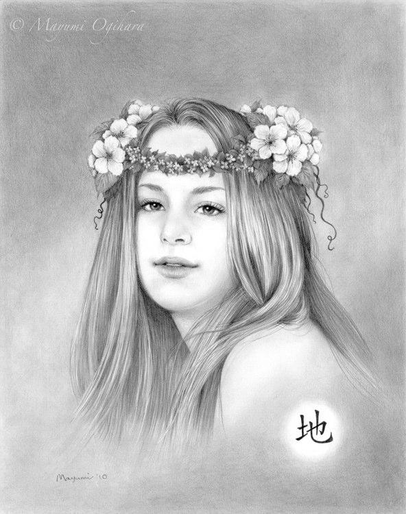 Pencil Art by Mayumi Ogihara