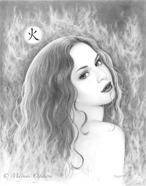 Pencil Art by Mayumi Ogihara