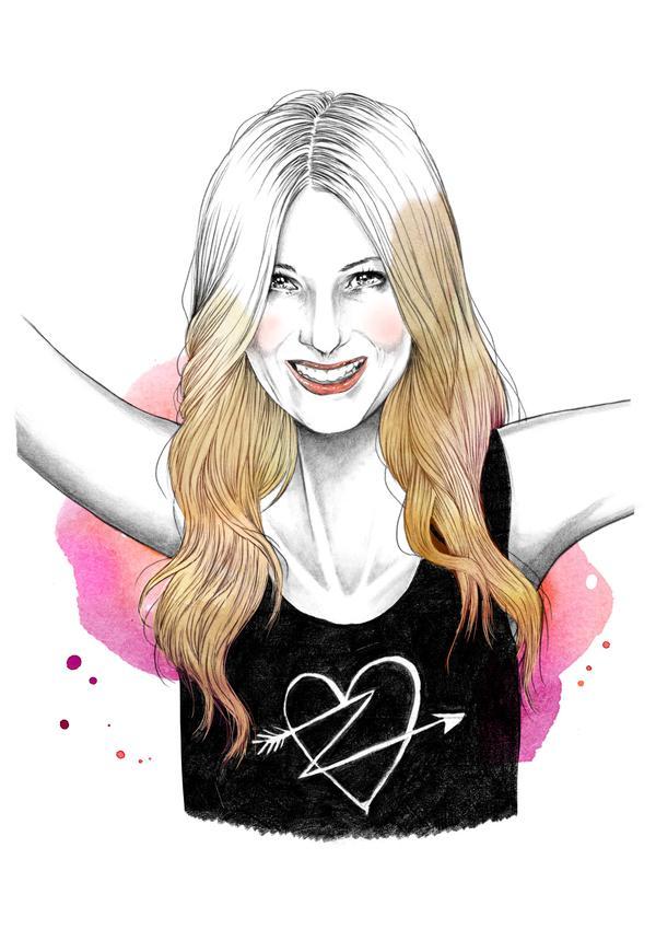 Fashion Illustrations by Carole Wilmet