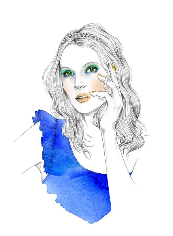 Fashion Illustrations by Carole Wilmet