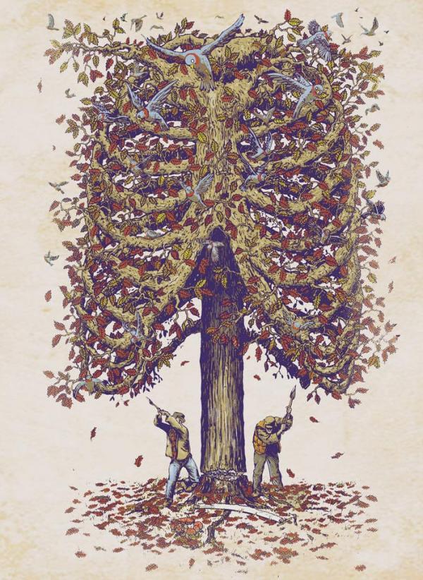 Illustrations by Georges Le Mercenaire