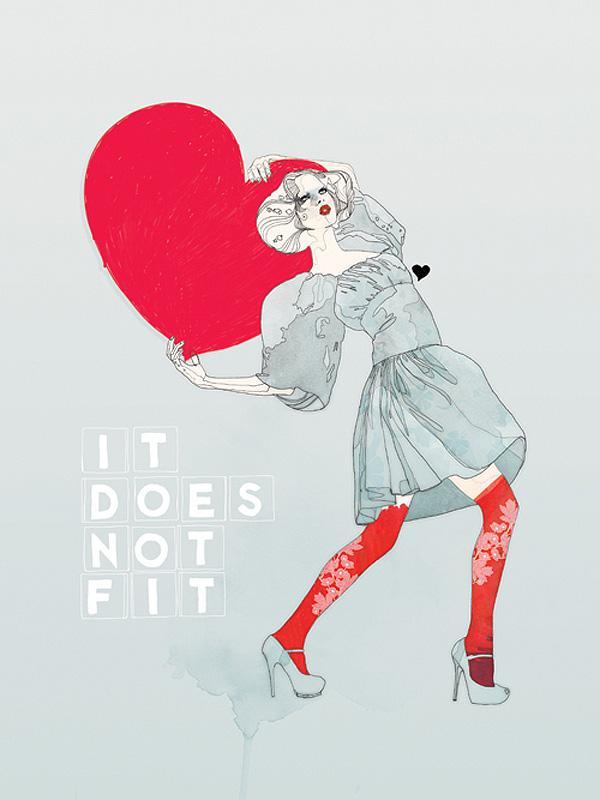 Feminine Illustrations by Raphael Vicenzi