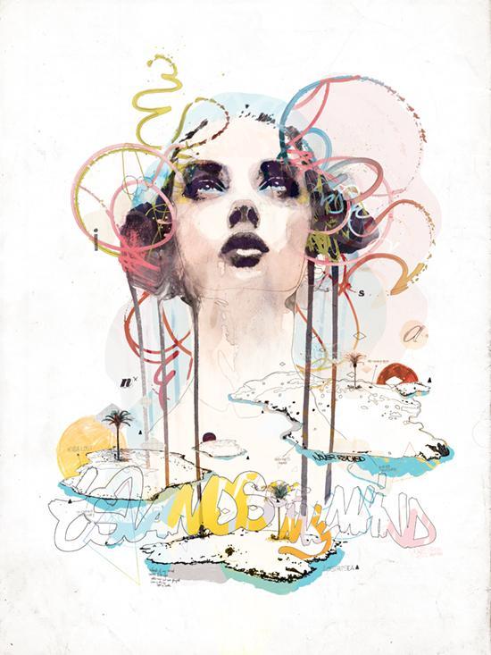 Feminine Illustrations by Raphael Vicenzi