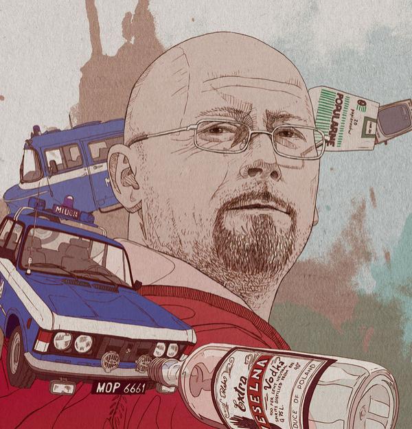 Portrait Illustrations by Bartosz Kosowski