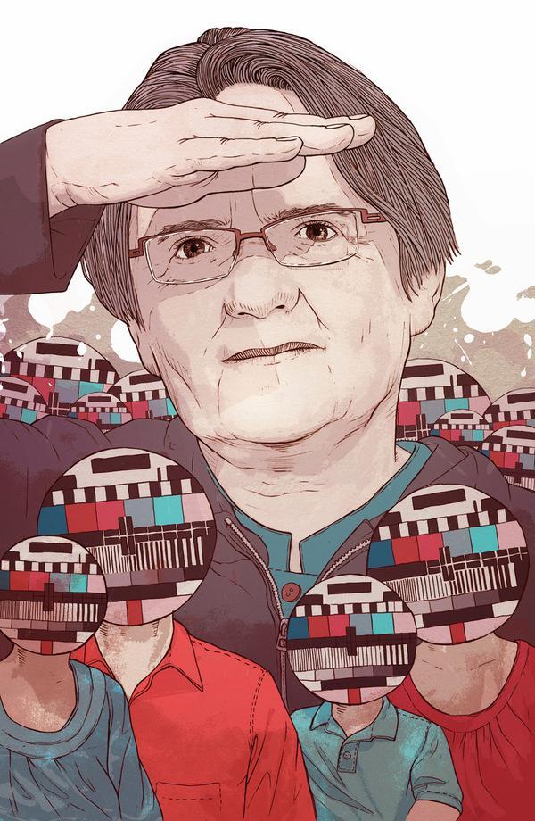 Portrait Illustrations by Bartosz Kosowski