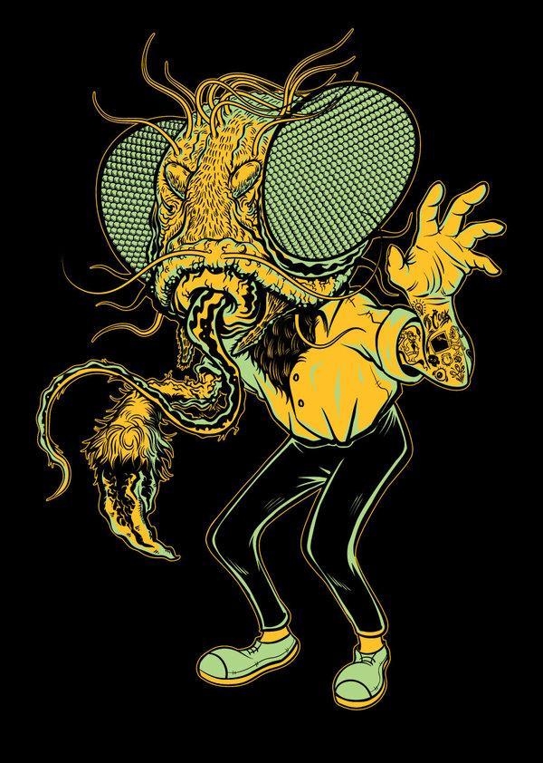 Zombie Illustrations by Jeremy Packer