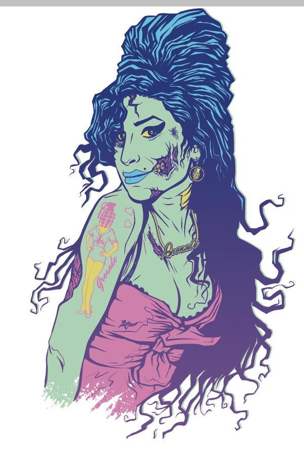 Zombie Illustrations by Jeremy Packer