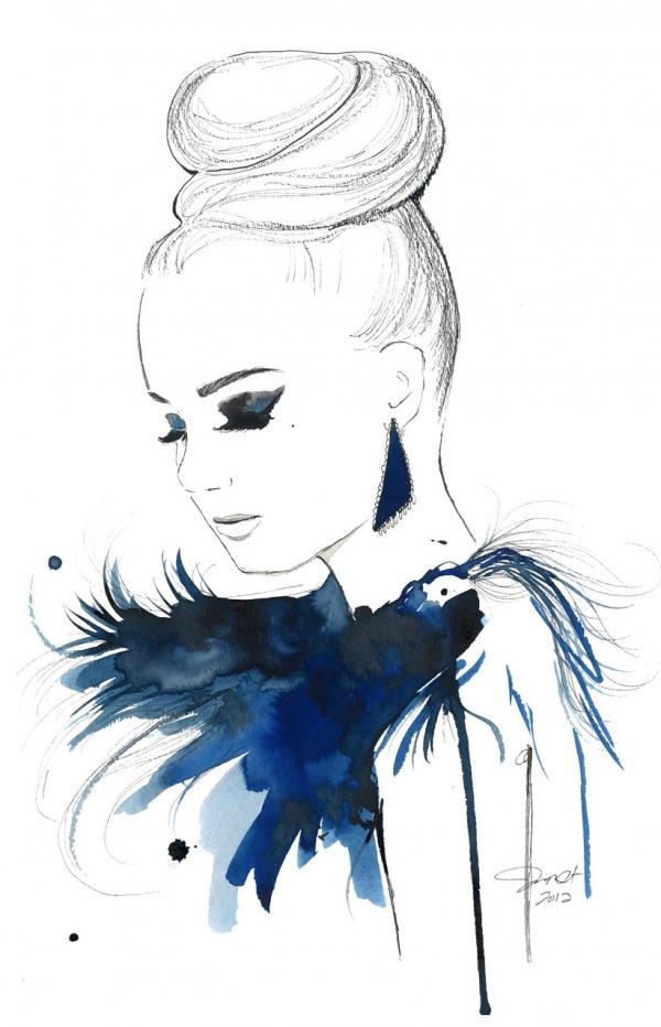 Fashion Illustrations by Jessica Durrant